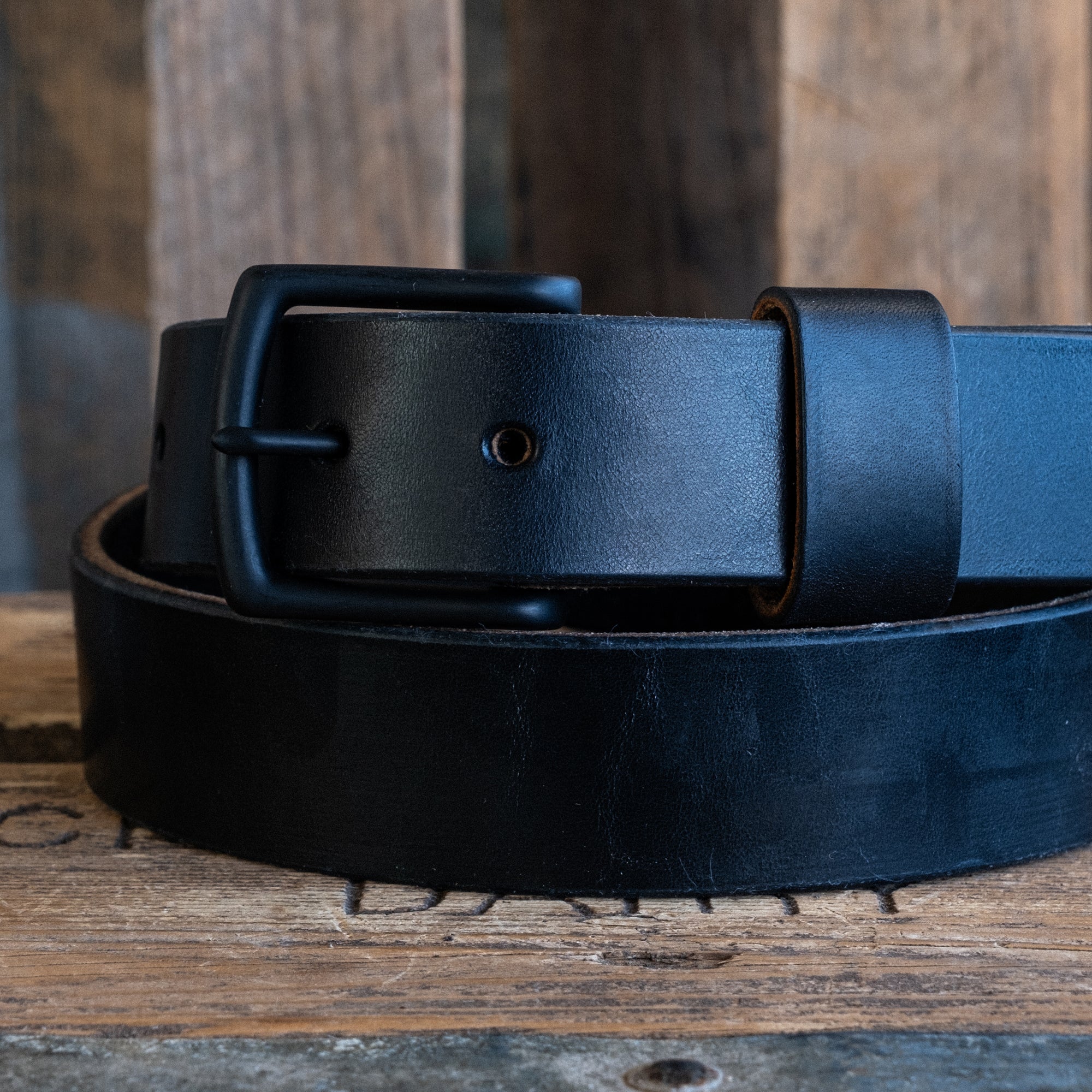 NEW | Blackout Heavy Duty Work Belt - 13-15oz Black Double Stuffed - Image 3