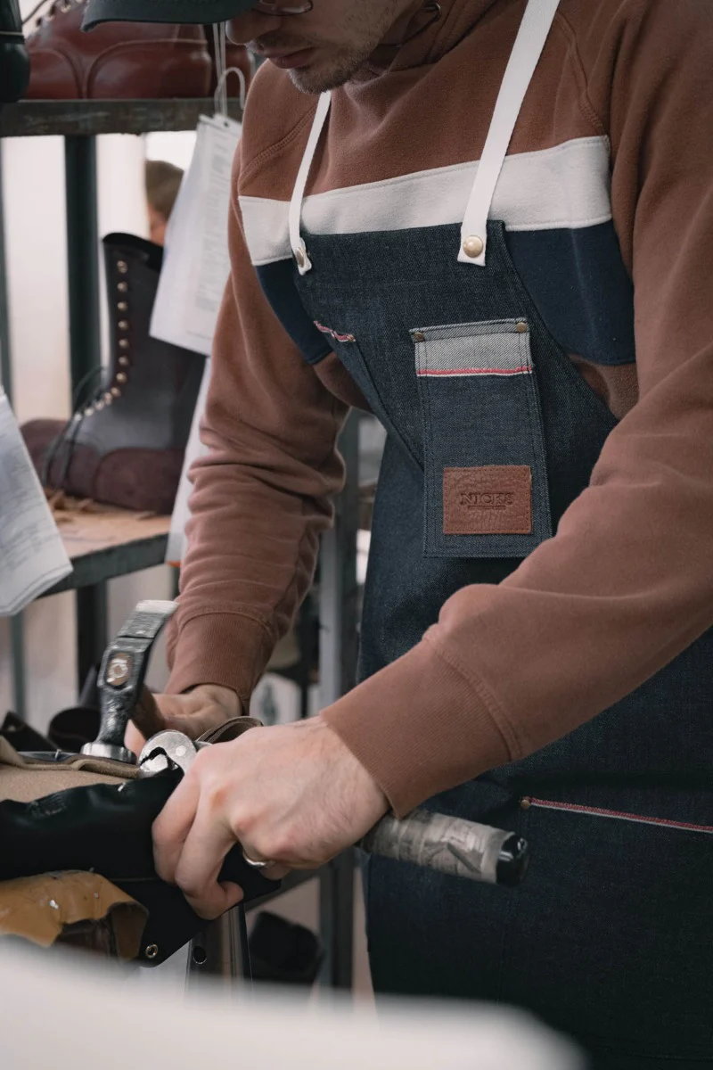 Nicks Selvage Denim Craftsman's Apron - Image 7