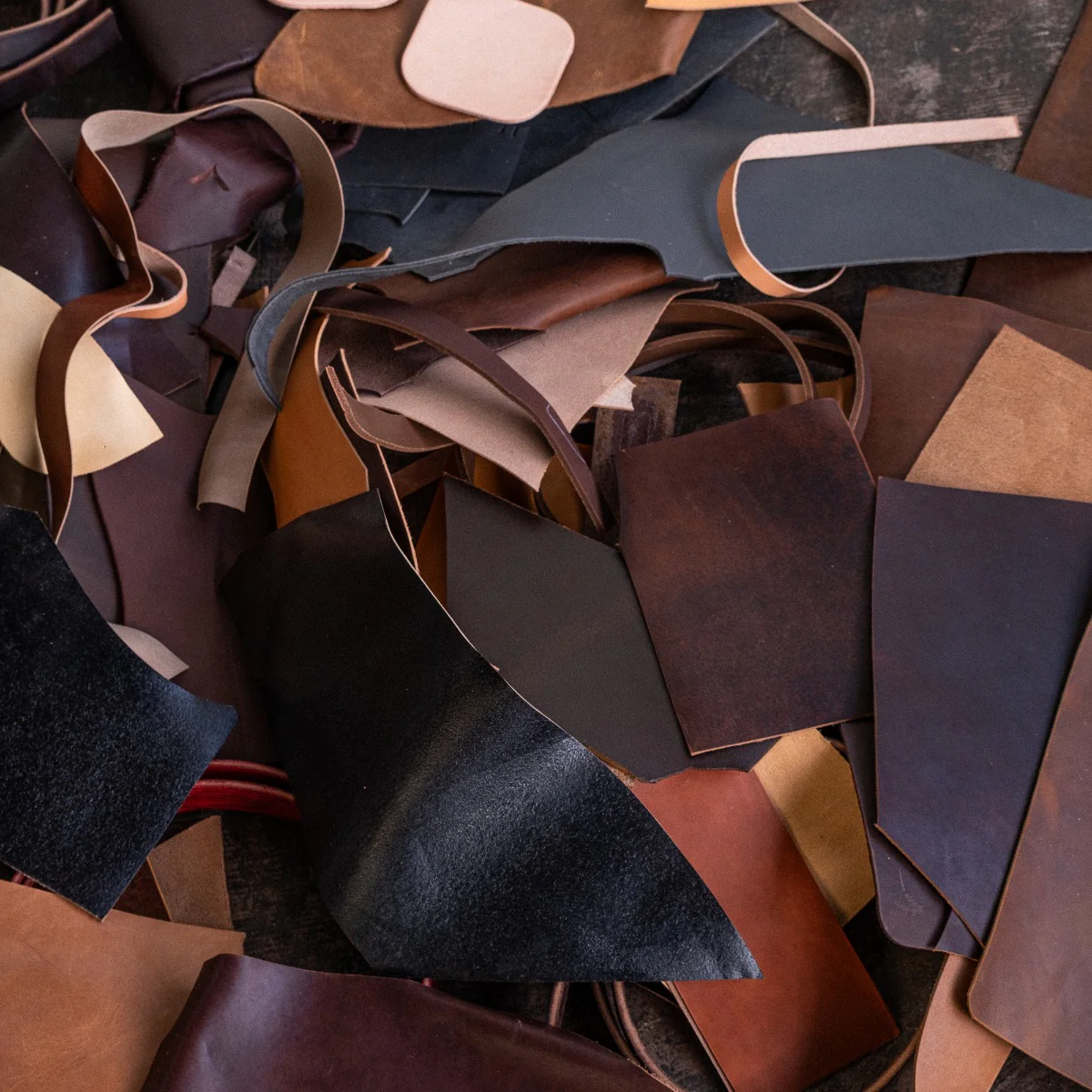 The Scrap Box - Boot and belt leather, straight from the bench. - Image 7