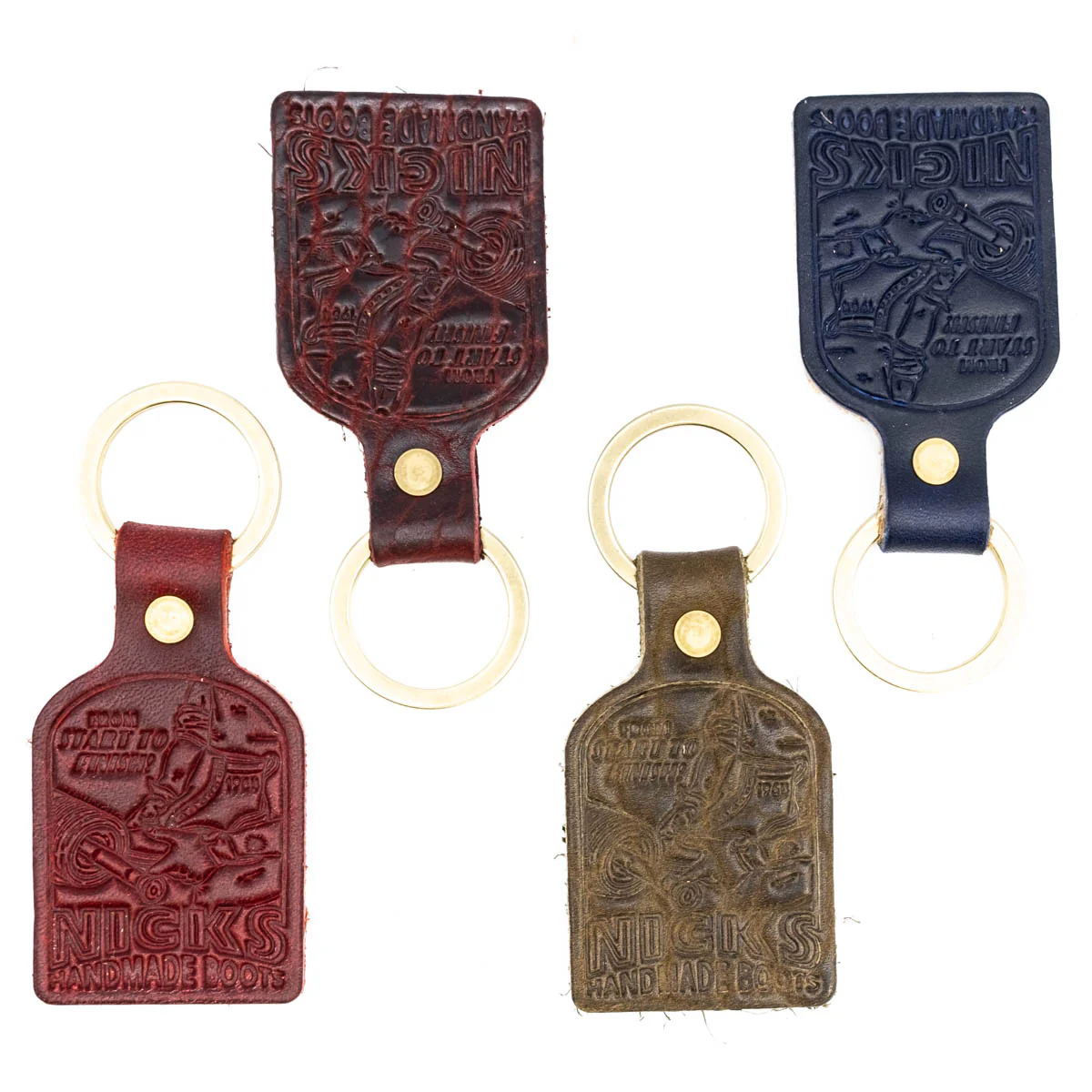 Nicks Vintage Leather Key Fob - Image 10