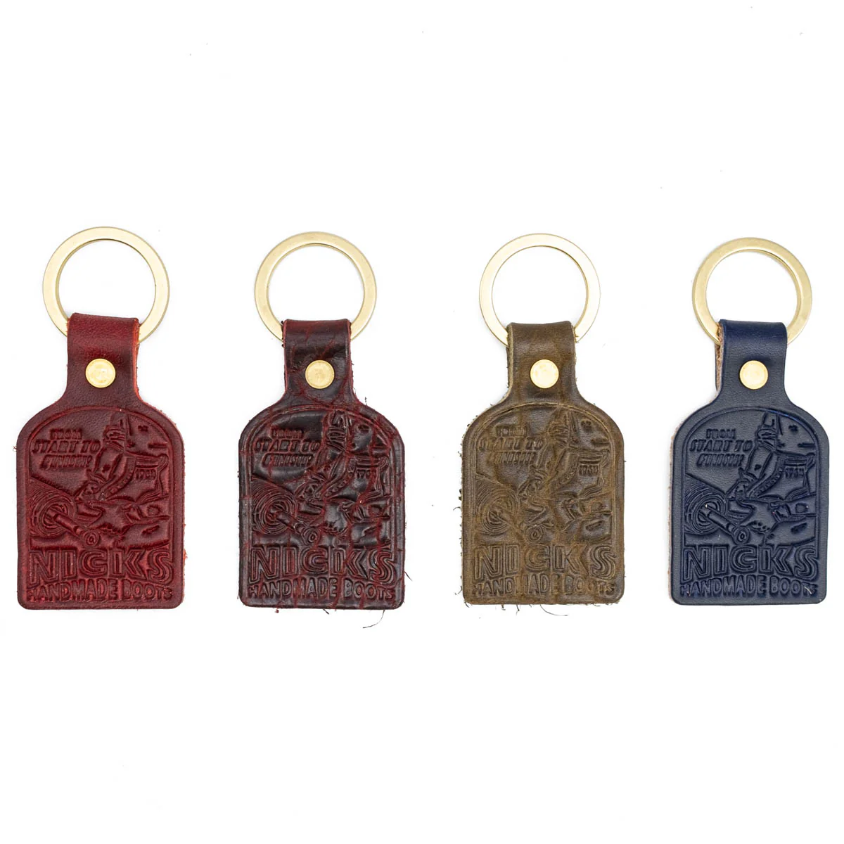 Nicks Vintage Leather Key Fob - Image 11