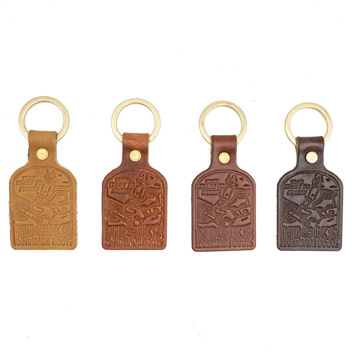 Nicks Vintage Leather Key Fob - Image 13