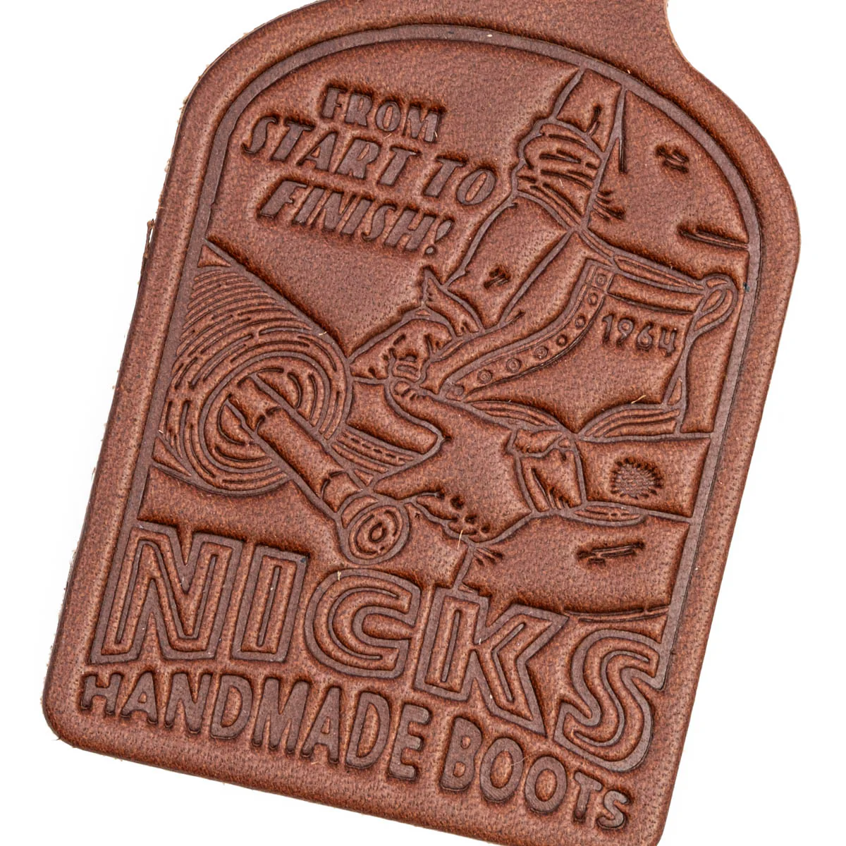Nicks Vintage Leather Key Fob - Image 15