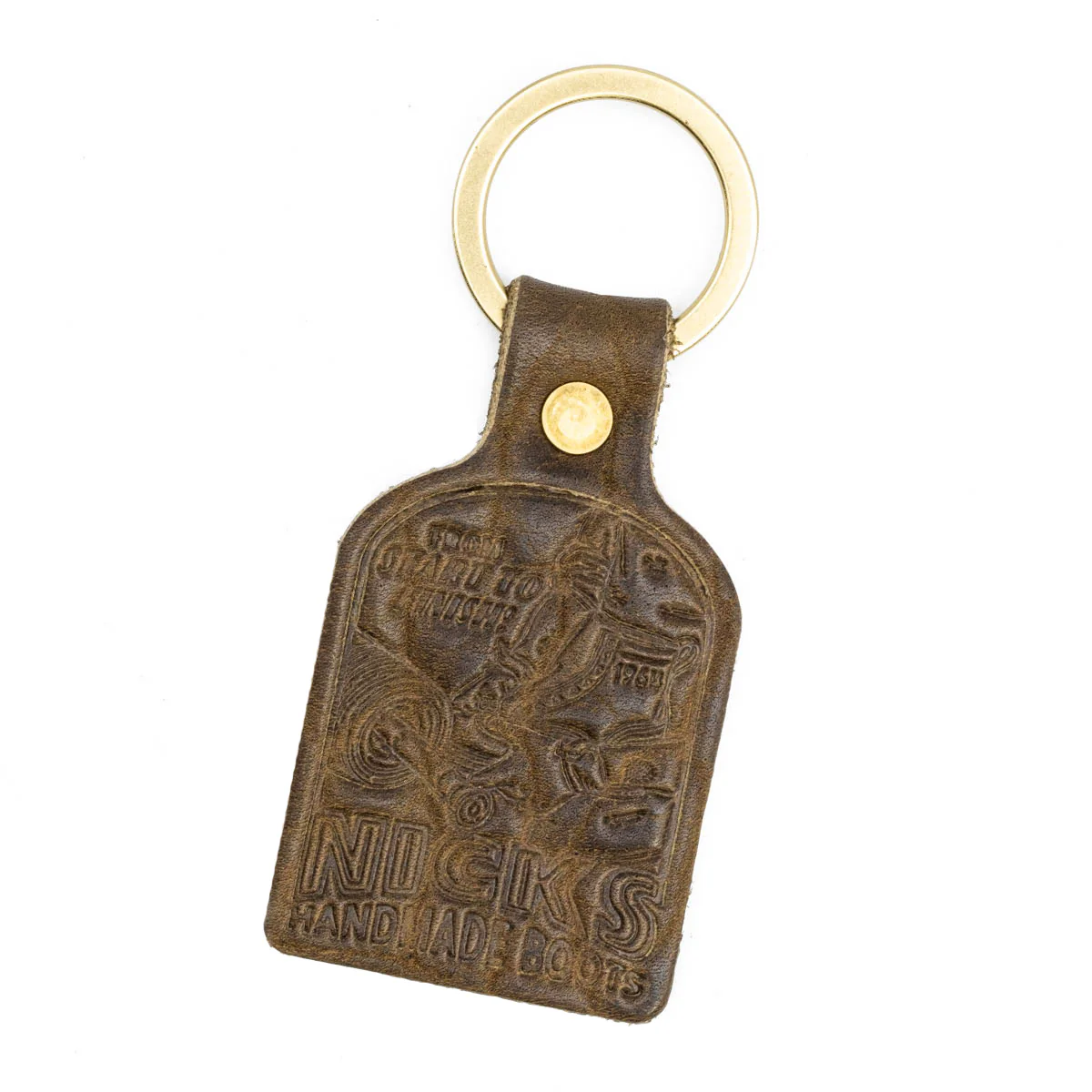 Nicks Vintage Leather Key Fob - Image 9